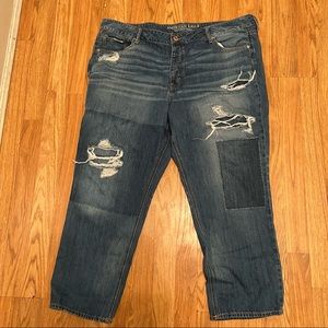 American Eagle size 20 short Tom Girl jeans